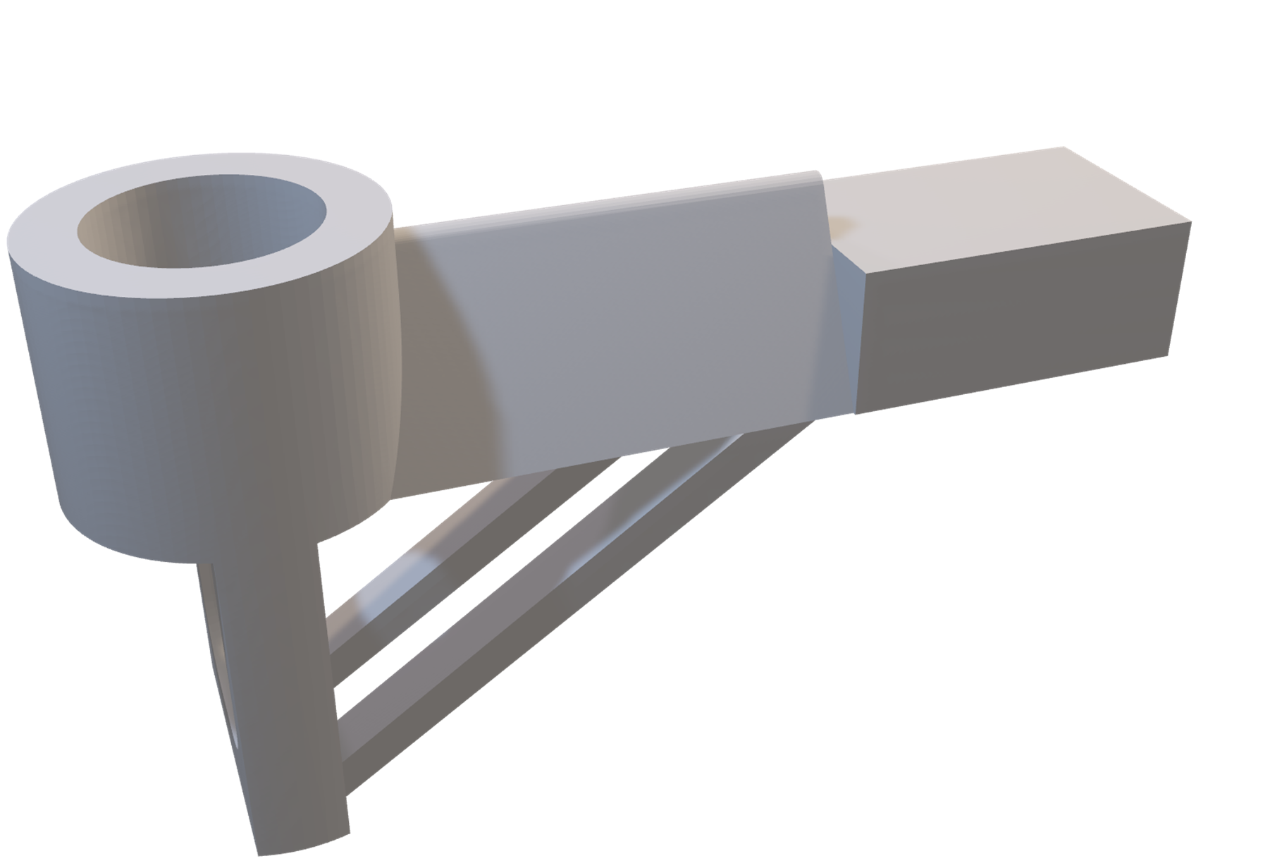 Motor holder – render