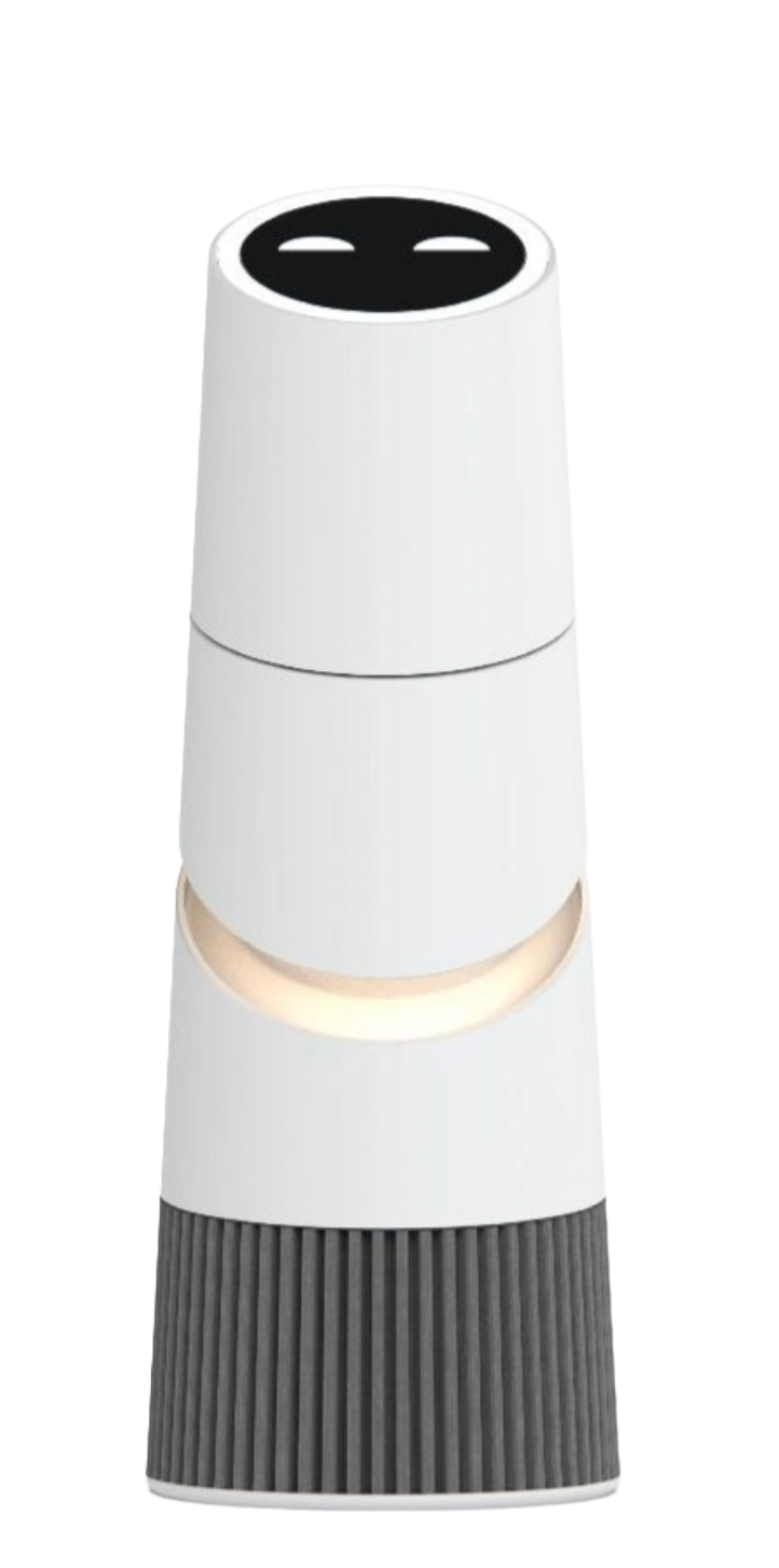 Memor final prototype — three-quarter view render