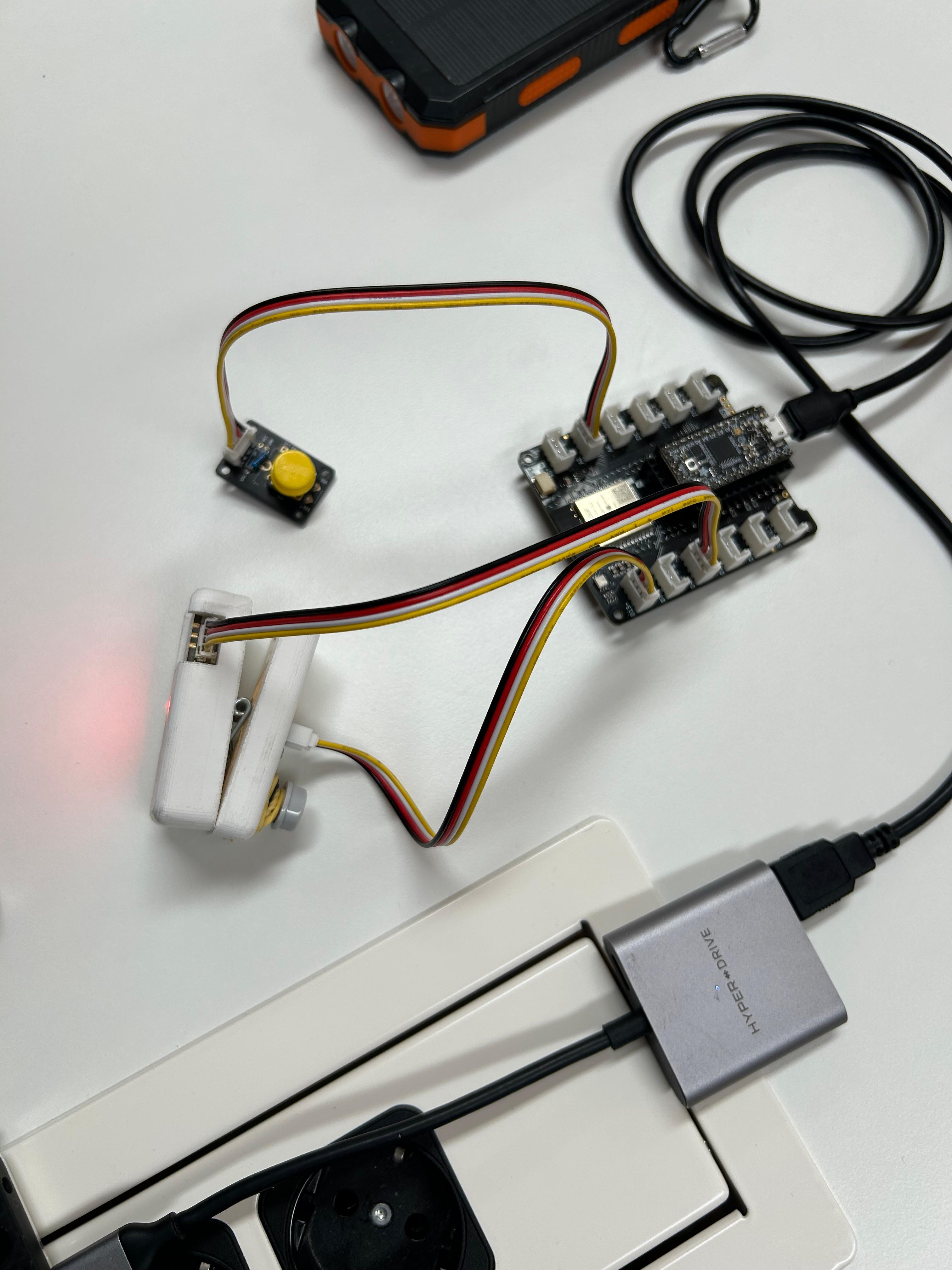Full functional prototype setup.
